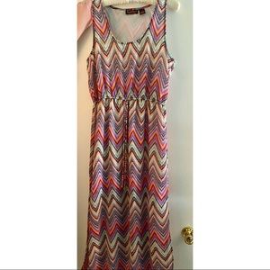Never worn, new but no tags Speed Control brand tie dye maxi dress. NWOT